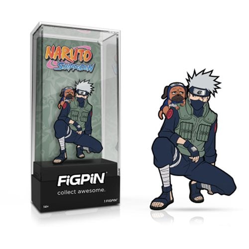 Naruto: Shippuden Kakashi and Pakkun FiGPiN Classic 3-Inch Enamel Pin