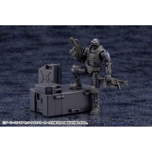 Hexa Gear Army Container Set Night Stalker Ver. 1:24 Scale Model Kit