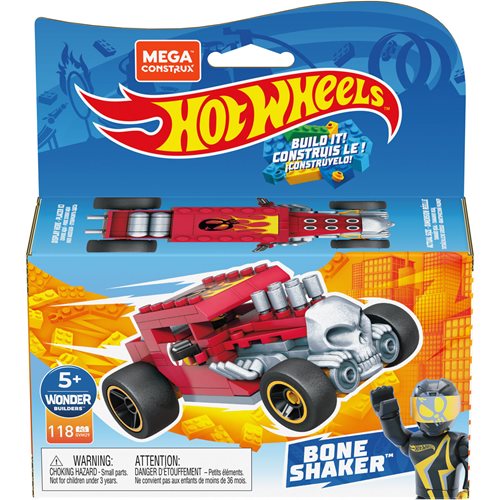 Mega Construx Hot Wheels Rockin' Racers Case of 6