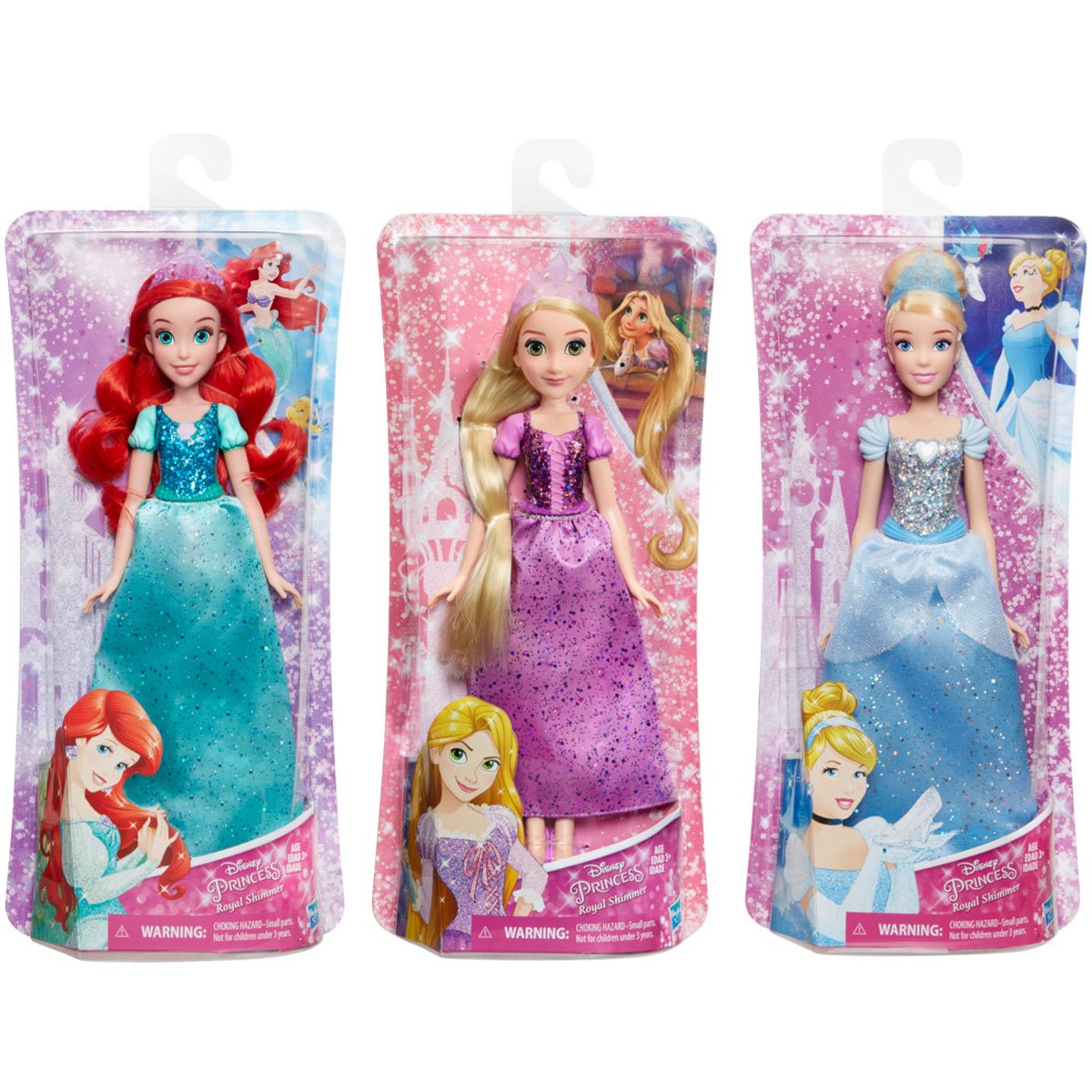 Cinderella Snow White Disney Princess 'Belle Ariel' 11 Inch Assorted Doll Toy 