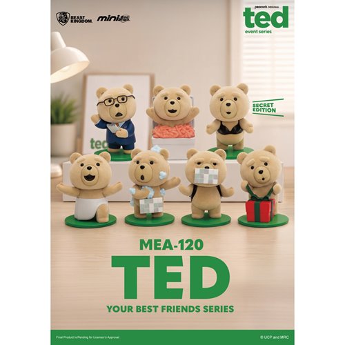 Ted Your Best Friend Series MEA-120 Blind Box Mini-Figure Set of 6