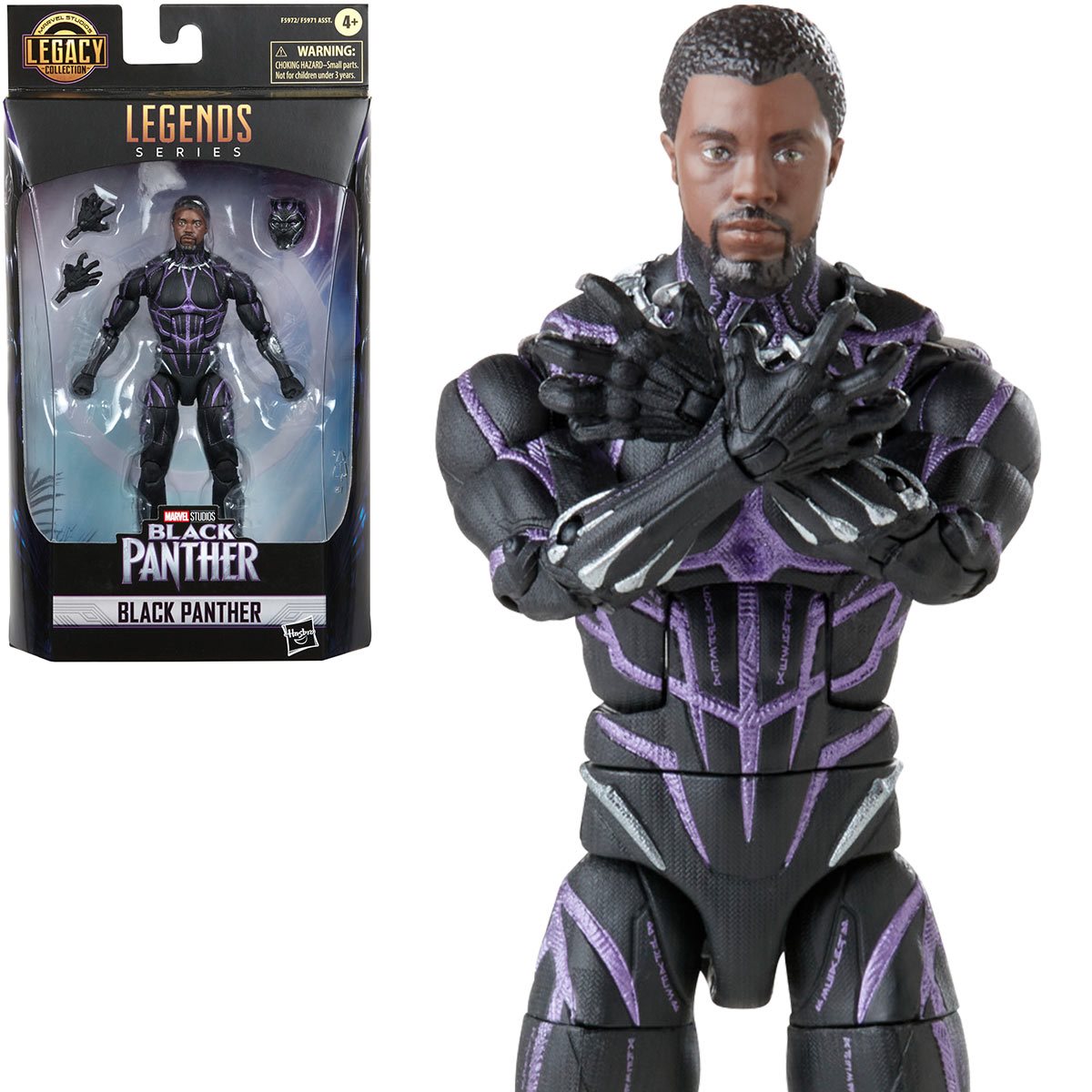 ca MARVEL DIAMOND SELECT TOYS BLACK PANTHER 6" INCH 18 cm COLLECTOR EDITION 