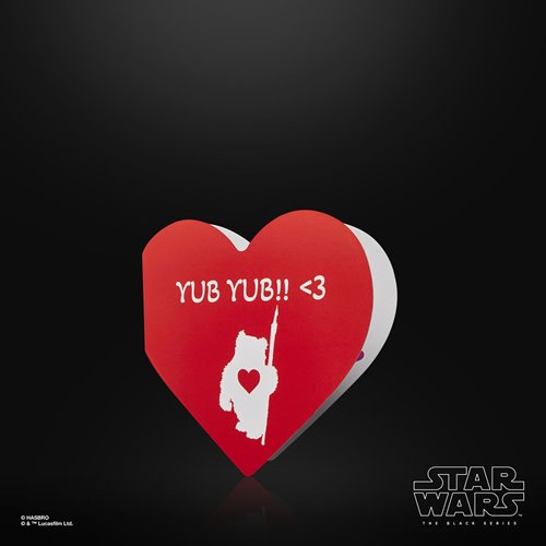 Star Wars The Black Series Ewok (Valentine’s Day Edition) 6-Inch Action Figure