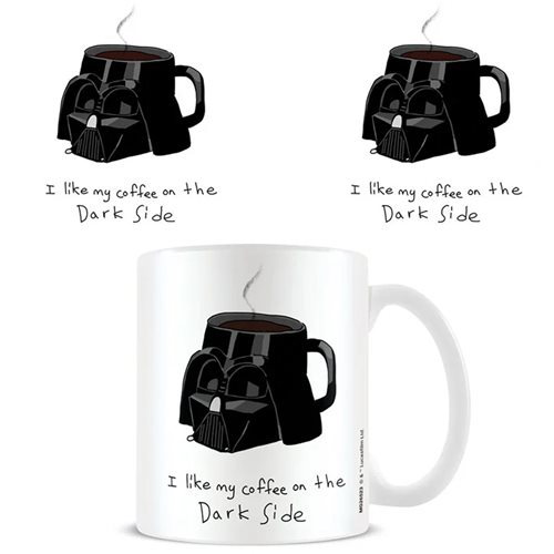 Star Wars Dark Side Coffee Meme 11 oz. Mug