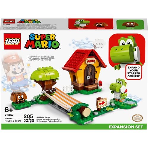 LEGO 71367 Super Mario Mario's House & Yoshi Expansion Set