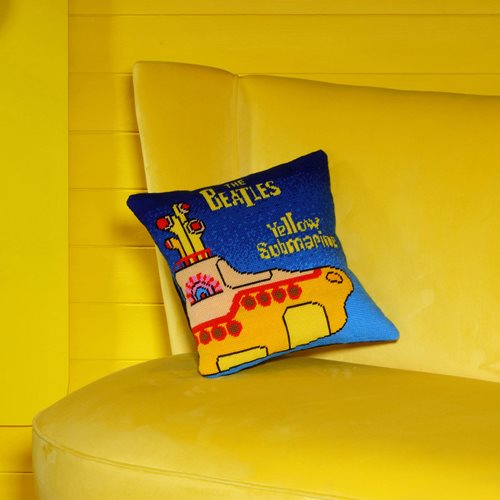 The Beatles Yellow Submarine Tapestry Cushion