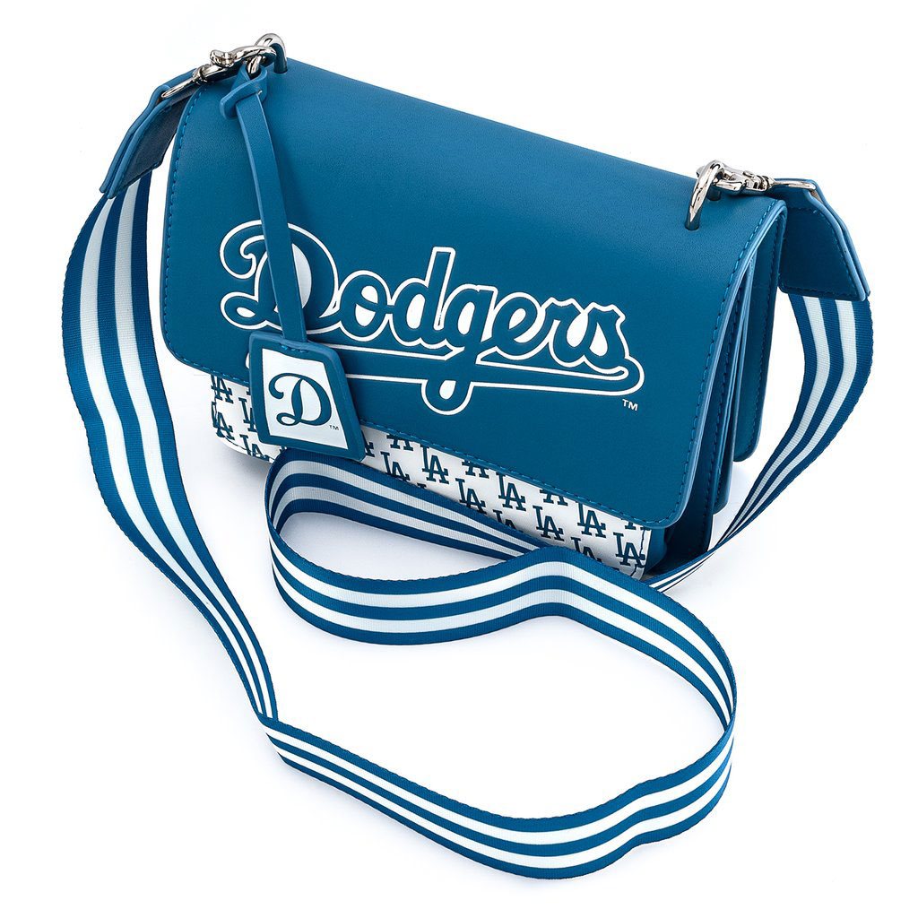Custom Name USA - MLB Los Angeles Dodgers Mickey Leather Bag –