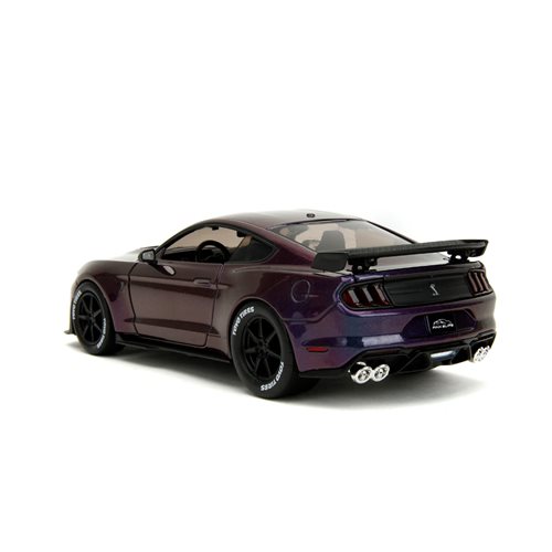 Pink Slips 2020 Ford Mustang Shelby with Base 1:24 Scale Die-Cast Metal Vehicle