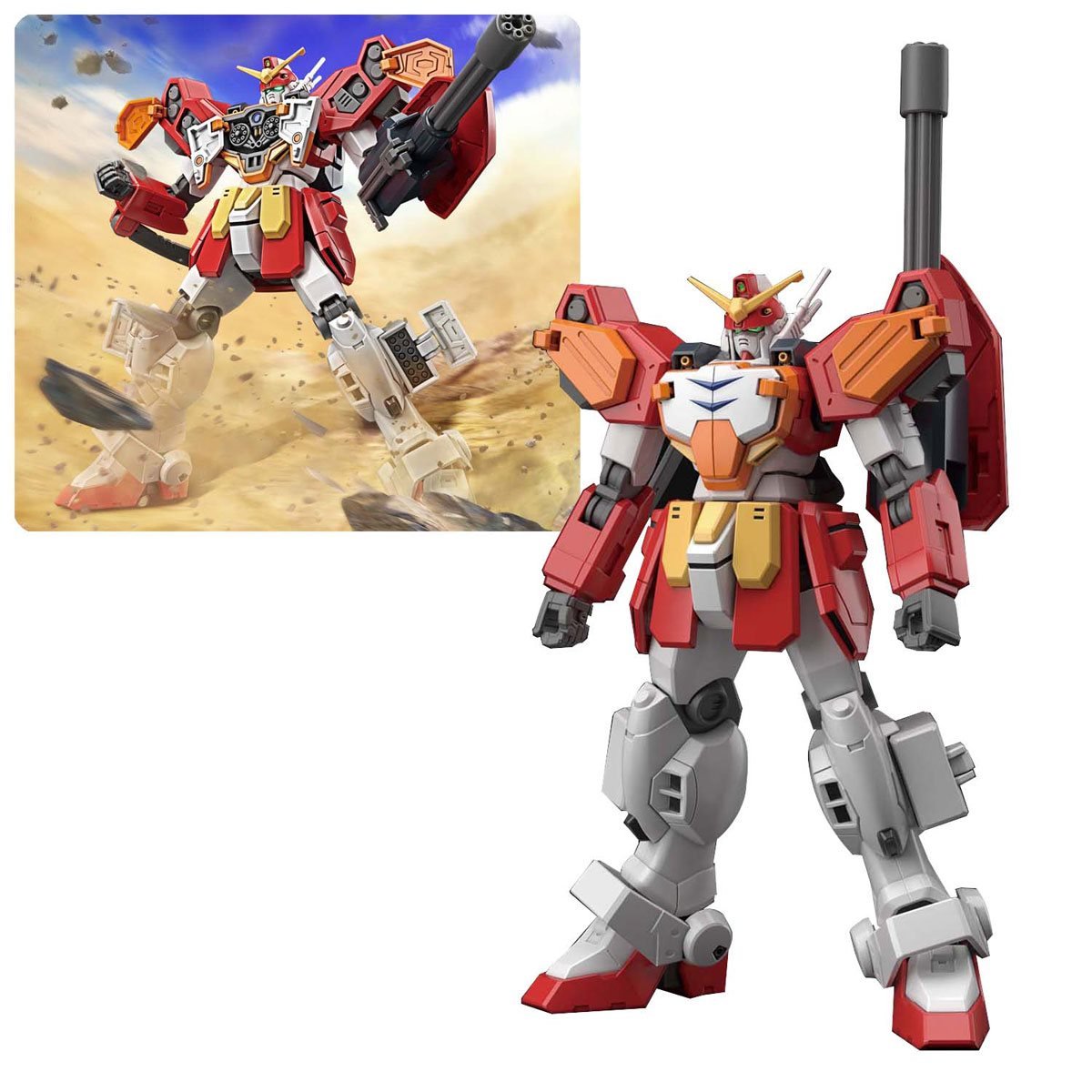 BANDAI HGAC Gundam Heavyarms 1/144 model kit gunpla