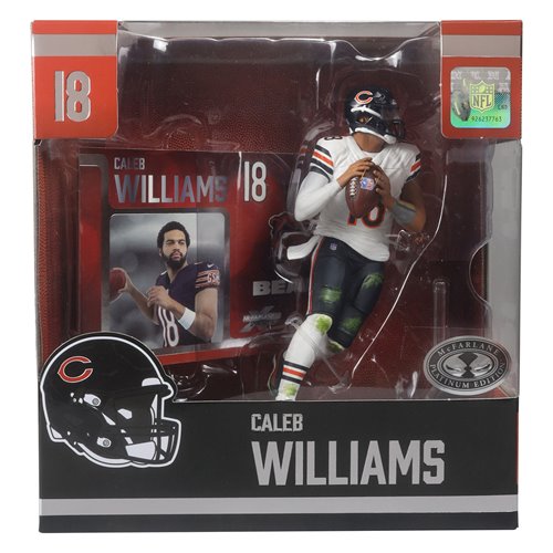 NFL SportsPicks 2024 Wave 2 Chicago Bears Caleb Williams 7-Inch Scale Posed Figure