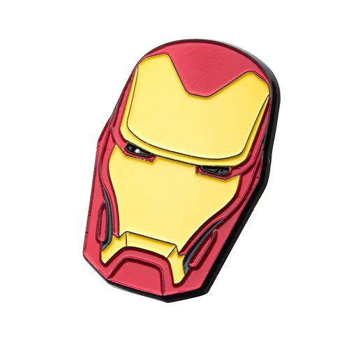 Iron Man Light-Up Mask Pin