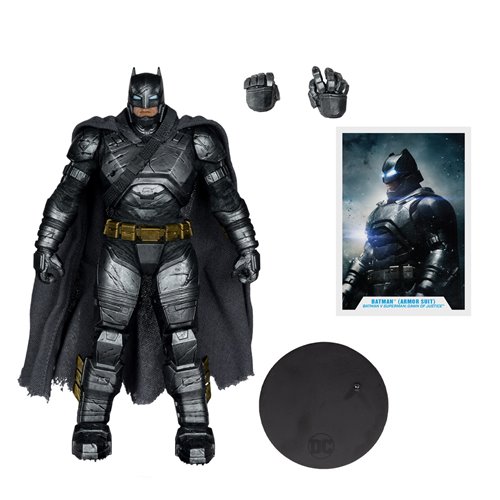 DC Multiverse Wave 20 Batman Armored Suit Batman v Superman: Dawn of Justice 7-Inch Scale Action Fig