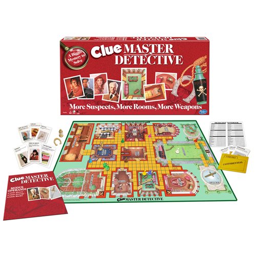 Clue Master Detective Game