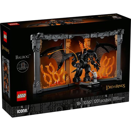 LEGO Icons 10367 The Lord of the Rings: Balrog Book Nook