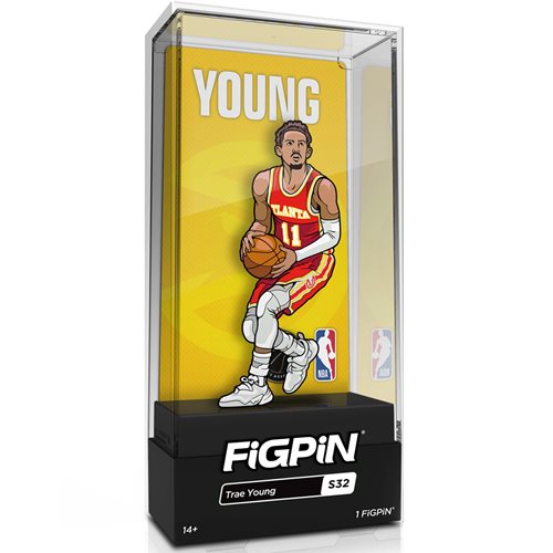 NBA Atlanta Hawks Trae Young FiGPiN Classic 3-Inch Enamel Pin