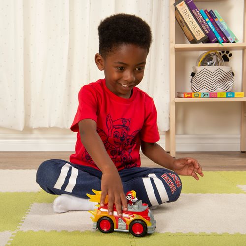 PAW Patrol Mighty Pups Super PAWs Marshall's Deluxe Vehicle with Lights and Sounds