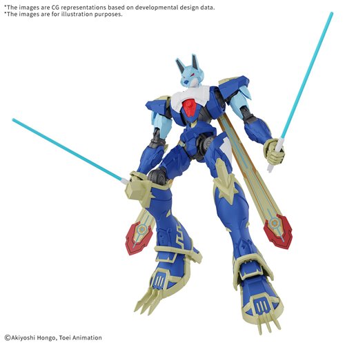Digimon MagnaGarurumon Figure-Rise Stardard Amplified Model Kit