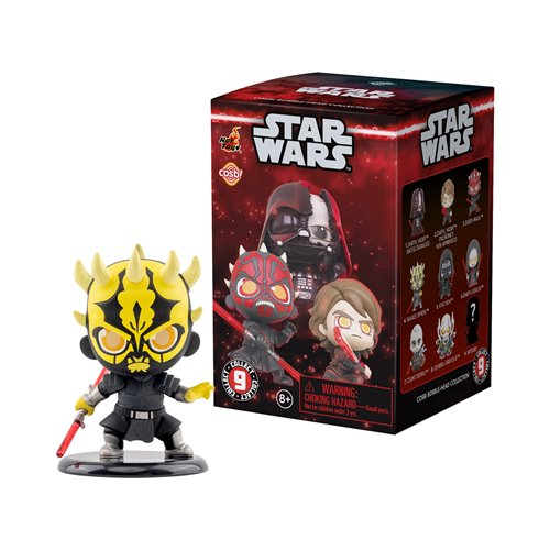 Star Wars Dark Side Cosbi Bobble Head Collection Blind-Box Mini-Figure Case of 8