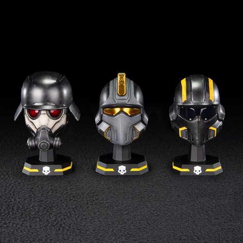 Helldivers 2 B-01 Tactical Helmet 1:4 Scale Prop Replica