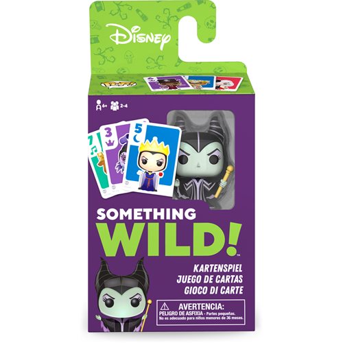 Villains Something Wild Pop! Card Game - Deutsch / Espanol / Italiano Edition
