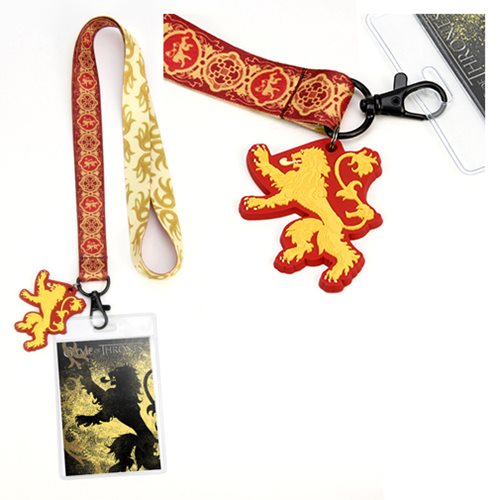 Game of Thrones House Lannister Lanyard
