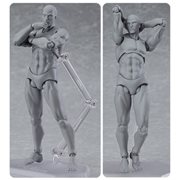 Male Gray Color Figma Archetype Next Action Figure