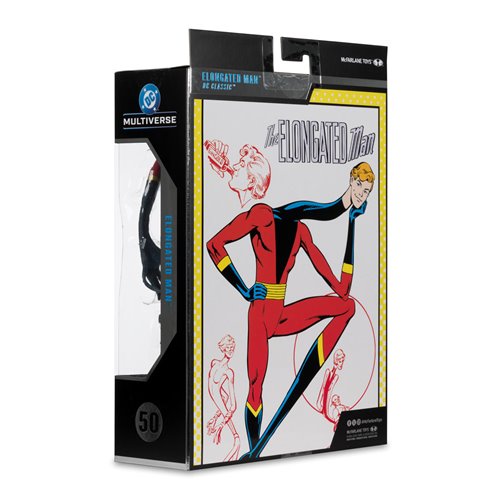 DC McFarlane Collector Edition Wave 13 #50 Elongated Man DC Classics 7-Inch Scale Action Figure