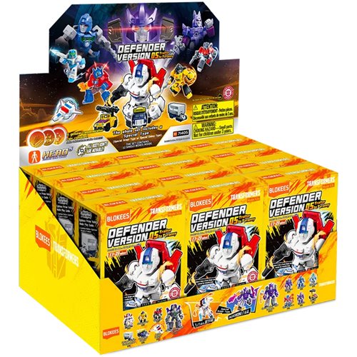 Transformers Defender Version 05 Traitor to Tyranny Blokees Mini Model Kit Display of 12