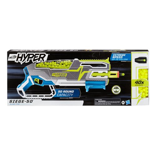 Nerf Hyper Siege-50 Pump-Action Blaster