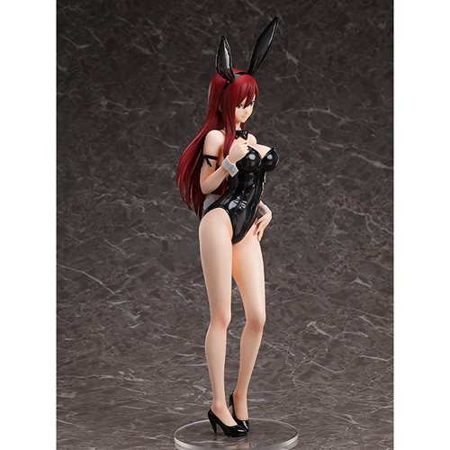 Fairy Tail Erza Scarlet Bare Leg Bunny Version B-Style 1:4 Scale Statue