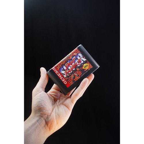 Console Heroes Sega Genesis Street Fighter II Cartridge Diorama Playset