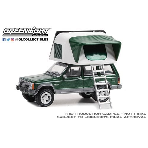 The Great Outdoors Series 3 1992 Jeep Cherokee Laredo 1:64 Scale Die-Cast Metal Vehicle