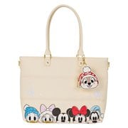Mickey Mouse and Friends Holiday Snow Tote Bag