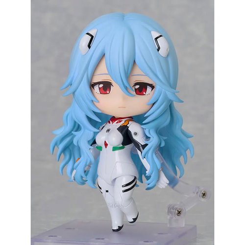 Rebuild of Evangelion Rei Ayanami Long Hair Version Nendoroid Action Figure