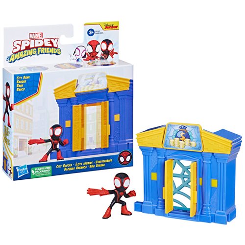 Spidey and His Amazing Friends City Blocks Playsets Wave 1