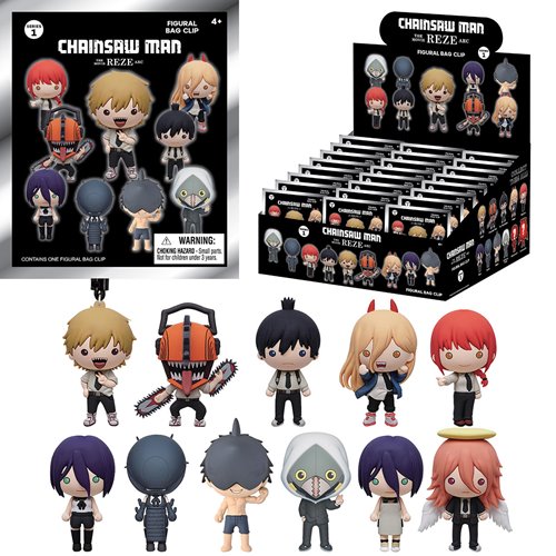 Chainsaw Man - The Movie: Reze Arc 3D Foam Bag Clip Display Case of 24