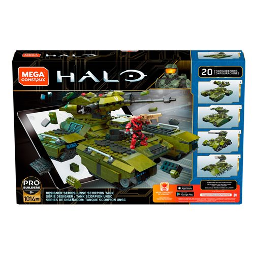 Mega Construx Halo Designer Series: UNSC Scorpion Tank