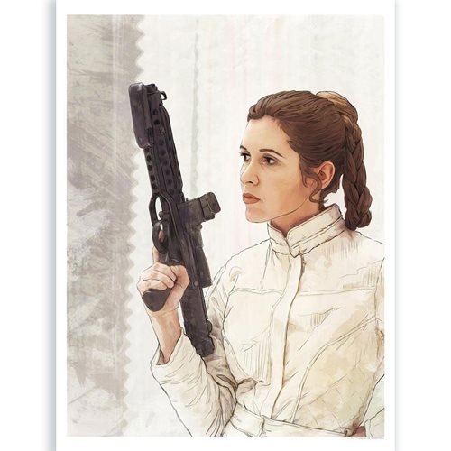 Star Wars: The Empire Strikes Back Royalty by Brent Woodside Lithograph Art Print