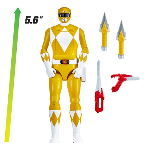 Mighty Morphin Power Rangers: Re-Ignition Auto Morphin Yellow Ranger Action Figure