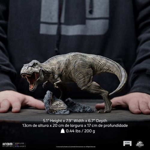 Jurassic World T-Rex Icons Statue