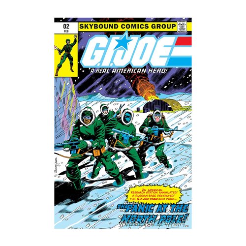 G.I. Joe Snake Eyes Skybound Comic Box Series #2 3 3/4-Inch ReAction+ Figure