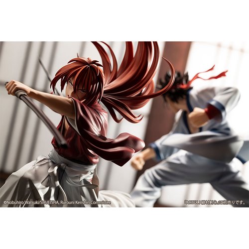 Rurouni Kenshin Sanosuke Sagara ARTFX J 1:8 Scale Statue
