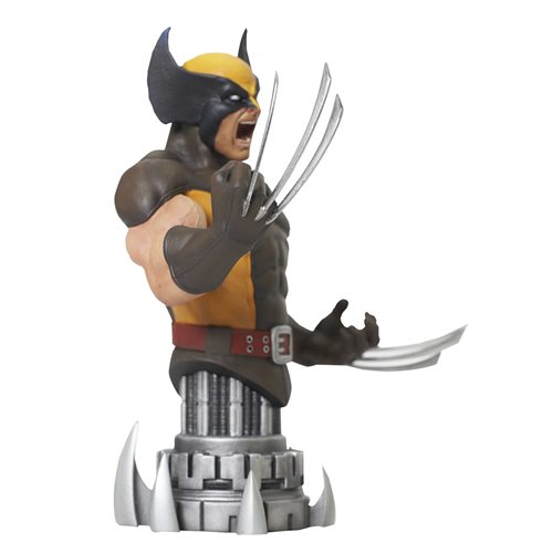 Marvel Comic X-Men Brown Wolverine 1:7 Scale Mini-Bust