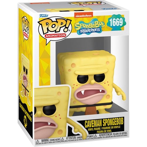 SpongeBob SquarePants 25th Anniversary Caveman SpongeBob Funko Pop! Vinyl Figure