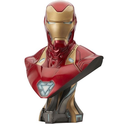 Marvel Legends in 3D Avengers: Infinity War Iron Man Mark 50 1:2 Scale Bust
