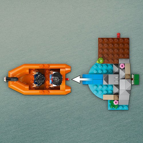 LEGO 76975 Jurassic World T. Rex River Escape