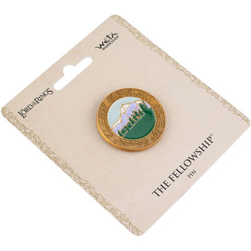 The Lord of the Rings Trilogy The Fellowship Enamel Pin