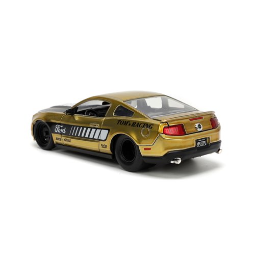 Bigtime Muscle 2010 Ford Mustang GT Tom's Racing 1:24 Scale Die-Cast Metal Vehicle