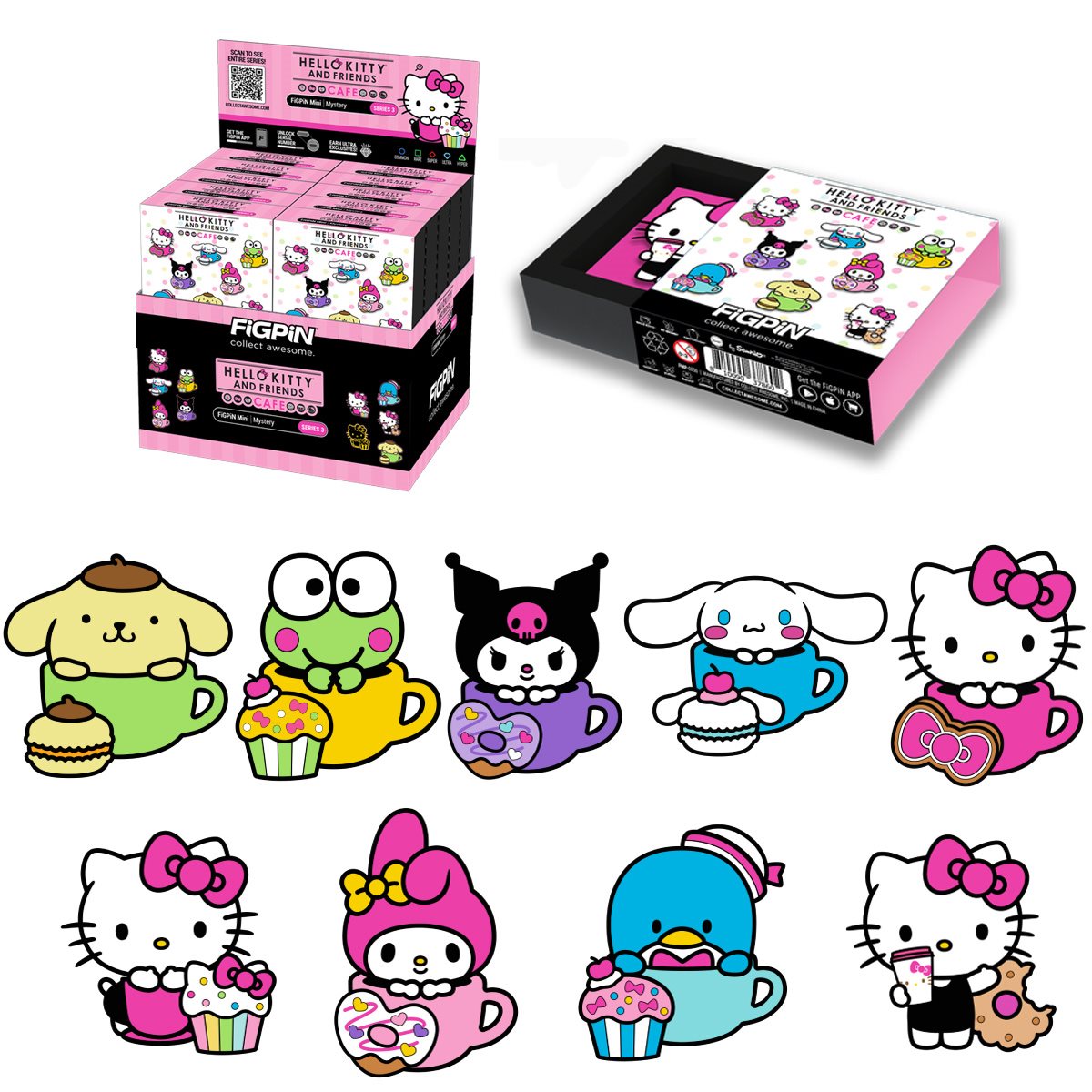 Sanrio Iconic Series - Hello Kitty 3 Limited Edition 300 Pin