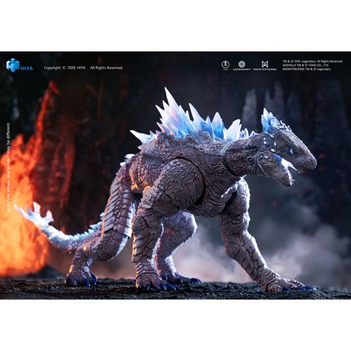 Godzilla x Kong: The New Empire Shimo Frost Bite Blast Exquisite Basic Plus Series None Scale 7-Inch